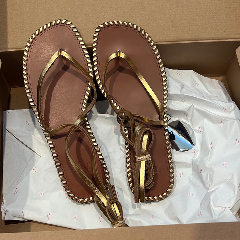 Brand new ZARA sandals